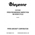 Piper Cheyenne Progressive Inspection 100hr PA-31T2 $13.95 Part # 761-758